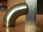 Steel alloy elbows